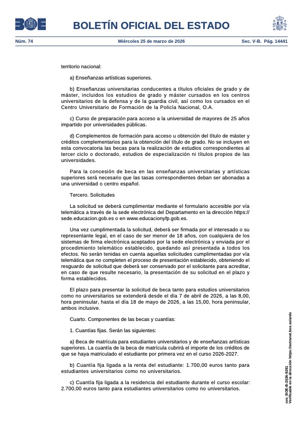 becas 2
